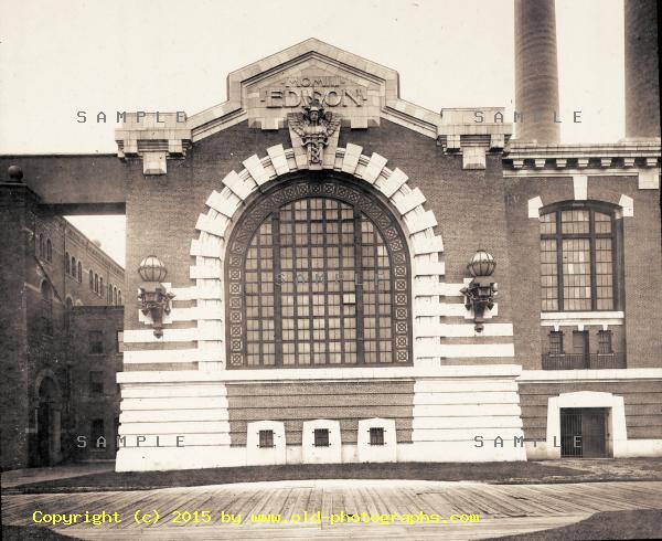 Edison Electric Illuminating Co - L. St. Station - Turbine house