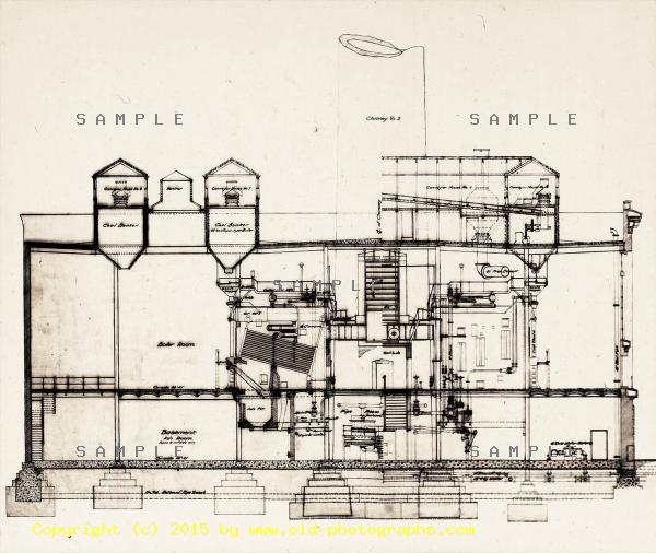 Edison Electric Illuminating Co - L. St. Station - Sectional plan