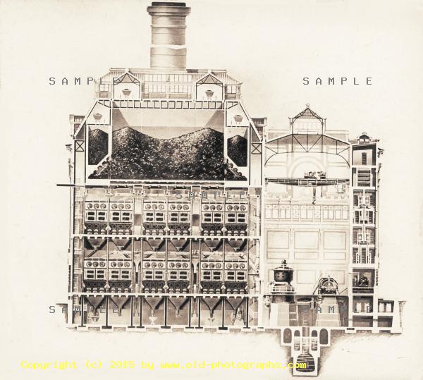 New York Edison Co - Waterside No 2 - Cross section