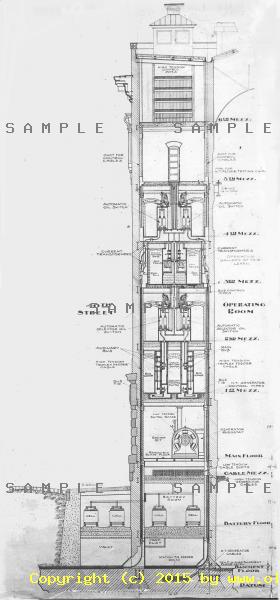 New York Edison Co - Waterside No 2 - Cross section