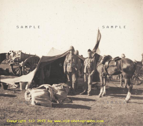 Field Post Office bivouac