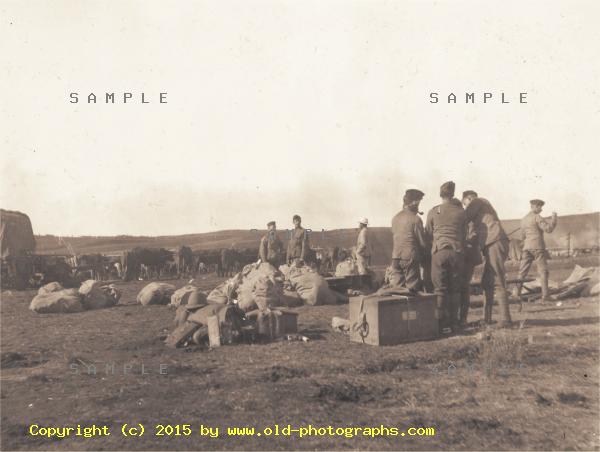 Field Post Office packing up