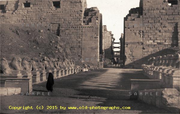 Avenue of Rams at Karnak