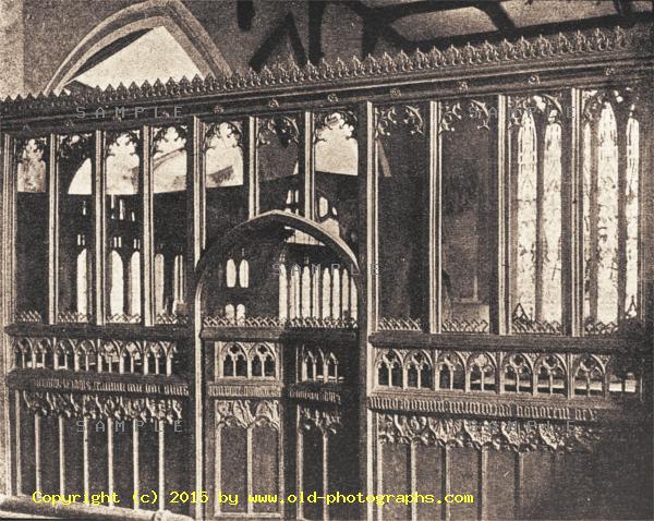 Great Mitton Church - Chancel Screen