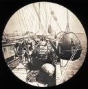 SS Faraday - Hoisting out a buoy