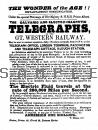 Advertisement for Telegraph Service
